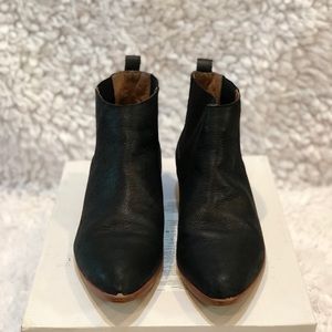 Leather Ankle Booties